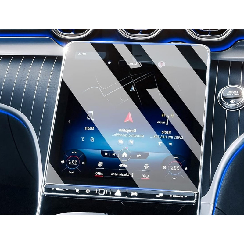 Protection d'écran en Verre Flexible pour Mercedes Benz GLC 300 (2023-2024)