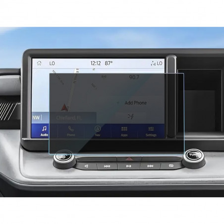 Protection Anti-Espion en Verre Flexible pour Ford F150 2021-2025 Écran tactile 12 pouces