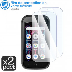 Verre Flexible Dureté 9H pour Smartphone Unihertz Jelly 2E (Pack x2)