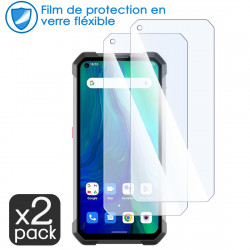 Verre Flexible Dureté 9H pour Smartphone Unihertz Tank (Pack x2)