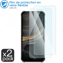 Verre Flexible Dureté 9H pour Smartphone DOOGEE Scyber Pro (Pack x2)