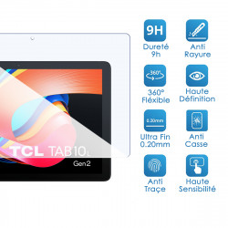 Protection écran en Verre Flexible pour TCL 10L Generation 2 (10,1 pouces)