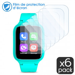 [Pack x6] Film de Protection pour Montre connectée SPC SMARTEE 4G KIDS