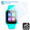 [Pack x6] Film de Protection pour Montre connectée SPC SMARTEE 4G KIDS