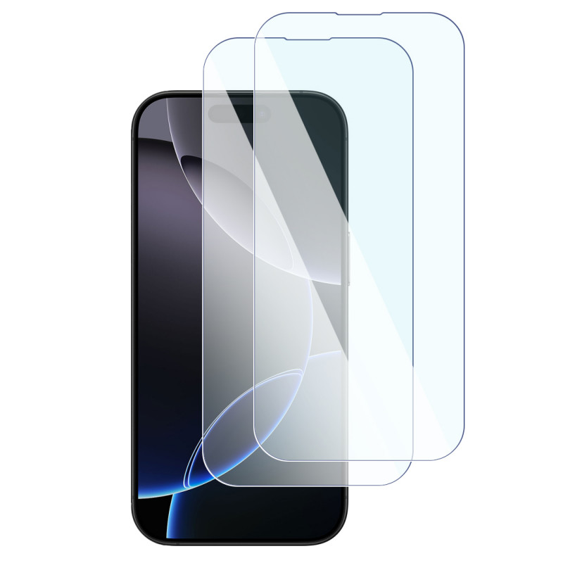 Verre Flexible Dureté 9H pour Smartphone iPhone 16 Pro Max (Pack x2)