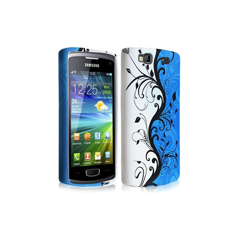 Housse étui Coque en Gel pour Samsung Wave 3 avec Motif HF25