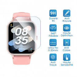 [Pack x6] Film de Protection pour Montre Connectée Jugeman p99 1.96 pouces