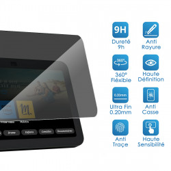 Protection Anti-Espion en Verre Flexible pour Tablette Echo Show 8 (3e génération)