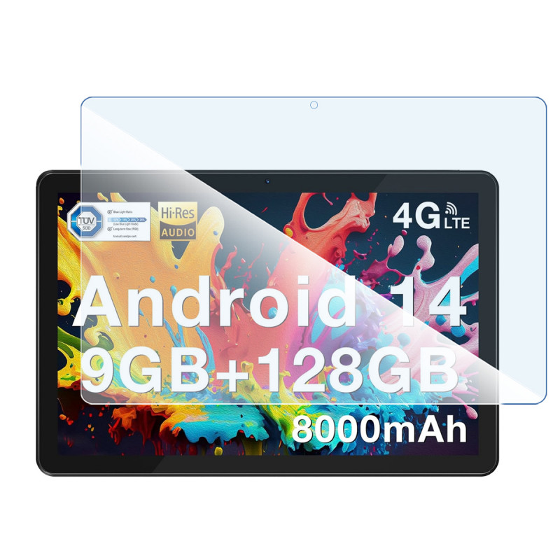 Protection en Verre Flexible compatible pour Dghrti TAB30 10,1 Pouces