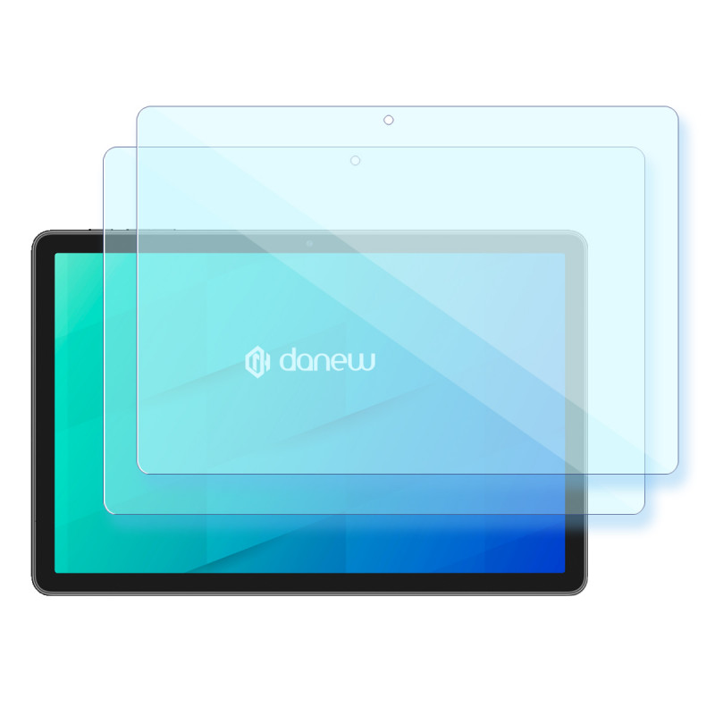 [Pack x2] Protection d'écran Anti-Lumière Bleue pour Tablette Danew Dslide 1095 (10,95 pouces)