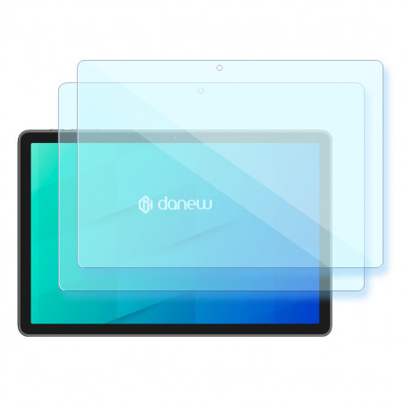 [Pack x2] Protection d'écran Anti-Lumière Bleue pour Tablette Danew Dslide 1095 (10,95 pouces)
