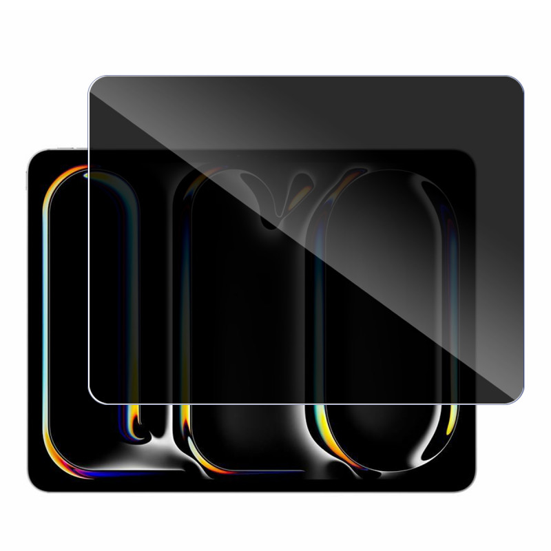 Protection Anti-Espion en Verre Flexible Compatible pour Tablette iPad Pro 13 pouces M4 2025