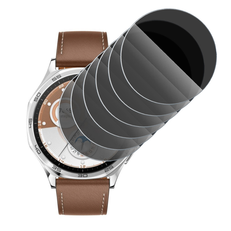 Protection Anti-Espion en Verre Fléxible pour Montre Connectée HUAWEI Watch GT 5 46mm (Pack x6)