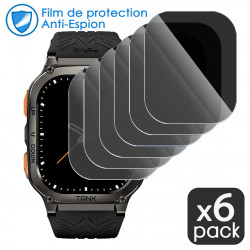 Protection Anti-Espion en Verre Flexible pour KOSPET Tank M3 Ultra Montre Connectée 1.96" (Pack x6)