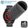 Protection Anti-Espion en Verre Flexible pour Ticwatch Pro 5 Enduro Montre 1,43 Pouces (Pack x6)