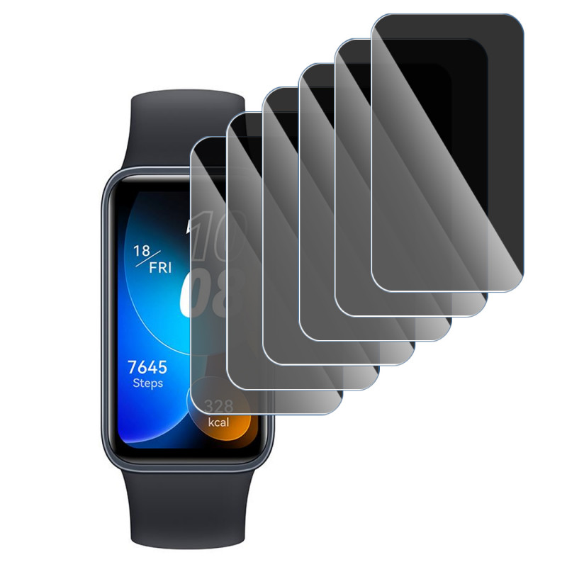 Protection Anti-Espion en Verre Flexible pour HUAWEI Band 10 Montre Connectée (Pack x6)