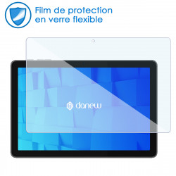 Protection en Verre Flexible pour Tablette Danew Dslide 115 (10,1 pouces)