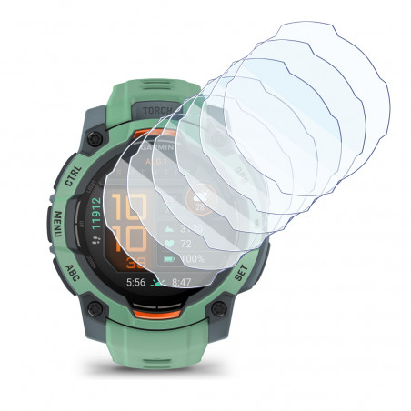 [Pack x6] Film de Protection pour Montre Connectée Garmin Instinct 3 – 45 mm AMOLED