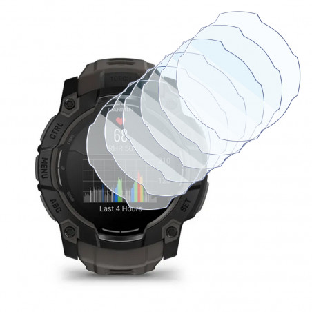[Pack x6] Film de Protection pour Montre Connectée Garmin Instinct 3 – 50 mm AMOLED