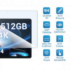 Protection écran en Verre Flexible pour Tablette Android 14 Tablette 11 Pouces UJJ U7