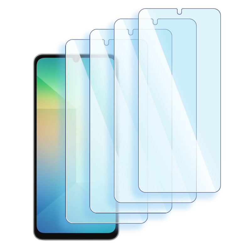Protection d'écran Anti-Lumière Bleue compatible pour Samsung Galaxy A34 5G (Pack x4)
