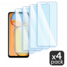 Protection d'écran Anti-Lumière Bleue compatible pour Xiaomi POCO M7 Pro 5G (Pack x4)