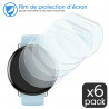 [Pack x6] Film de Protection pour Montre Connectée à écran incurvé (Circulaire, 38 mm)