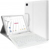 Étui de Protection Blanc Clavier Azerty pour Thomson Origin 1010 (10,1 pouces)