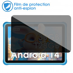 Protection Anti-Espion en Verre Flexible pour JUEDUR Android 15 Tablette Enfants 10 Pouces