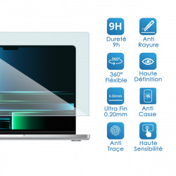 Protection écran en Verre Flexible pour Ordinateur PINSTONE PC Portable Ordinateur 15,6"