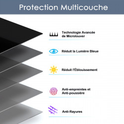 Protection d'écran Anti-Espion Mate pour Ordinateur ASUS STRIX-G17-G713RS-LL022W