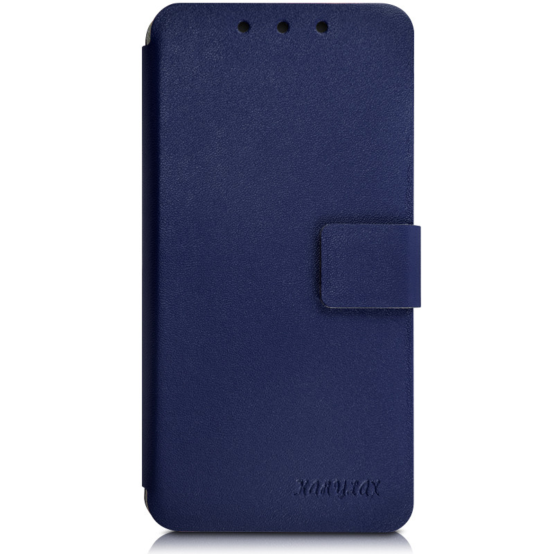 Étui de Protection à Rabat Couleur Bleu Foncé (Ref.2-A) Compatible pour pour Logicom Le Swipe