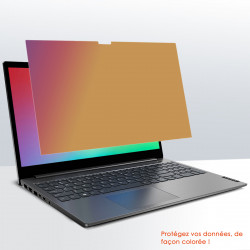 Protection d'écran Anti-Espion Gold pour Ordinateur Dell 16 Plus  Modèle DB16250