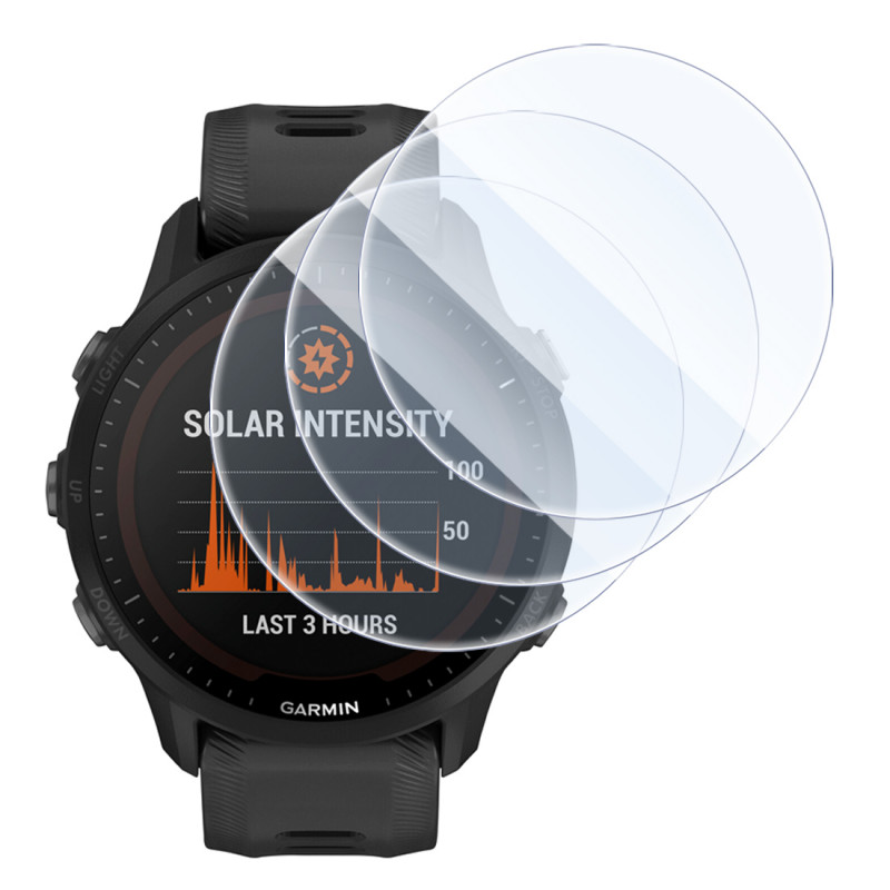 [Pack x3] Protection d'écran en Verre Trempé Dureté 9H pour Garmin Forerunner 235