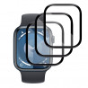 [Pack x3] Protection d'écran en Verre Trempé Dureté 9H pour Apple Watch Series 7/8/9 (41 mm)