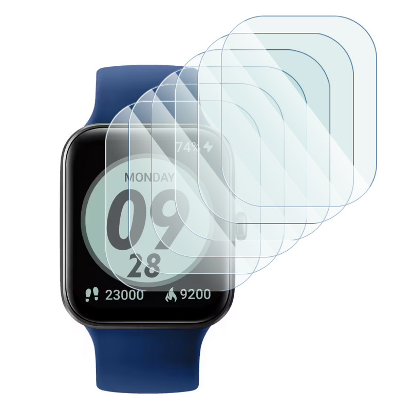 [Pack x6] Film de Protection pour Montre Connectée Décathlon CW500 S