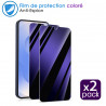 Protection d'écran Anti-Espion (Violet) Compatible pour Smartphone Xiaomi Poco F5 (Pack x2)