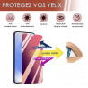 Protection d'écran Anti-Espion (Rouge) Compatible pour Smartphone Xiaomi Poco F7 Ultra (Pack x2)