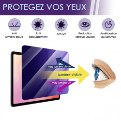 Protection d'écran Anti-Espion (Violet) Compatible pour Tablette Samsung Galaxy tab S10 FE (10,9 pouces)