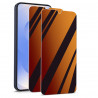Protection d'écran Anti-Espion (Orange) Compatible pour Smartphone Xiaomi Redmi Note 11 (Pack x2)