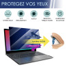 Protection d'écran Anti-Espion (Bleu) Compatible pour Ordinateur Lenovo ThinkPad P16 Gen 2