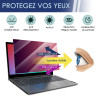 Protection d'écran Anti-Espion (Rouge) Compatible pour Ordinateur Lenovo ThinkPad E16 Gen 2 (AMD)