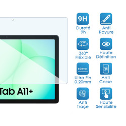 Protection en Verre Flexible pour Tablette Samsung Galaxy Tab A11+ (11 pouces)