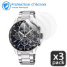 [Pack x3] Protection d'écran en Verre Trempé Dureté 9H pour Montre Connectée Lotus CHRONO 18684/1