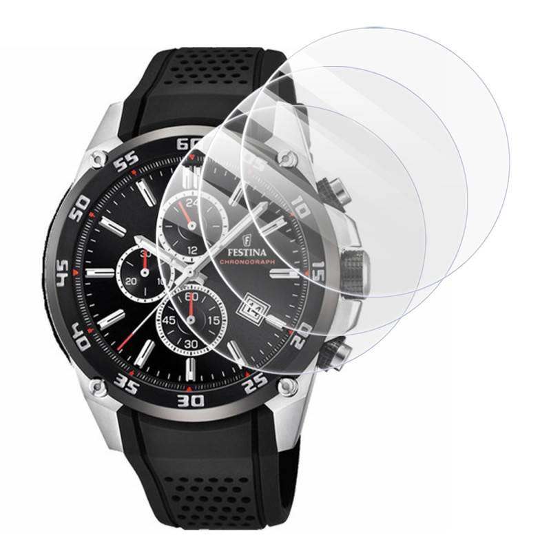 [Pack x3] Protection d'écran en Verre Trempé Dureté 9H pour Montre Connectée Amazfit T-Rex 3 48mm