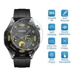 [Pack x3] Protection d'écran en Verre Trempé Dureté 9H pour Montre Connectée Huawei WATCH GT4 41mm CLASSIC