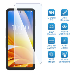 Verre Flexible Dureté 9H pour Zebra EM45 RFID (Pack x2)