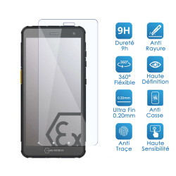 Verre Fléxible Dureté 9H pour i.Safe IS655.2 (Pack x4)