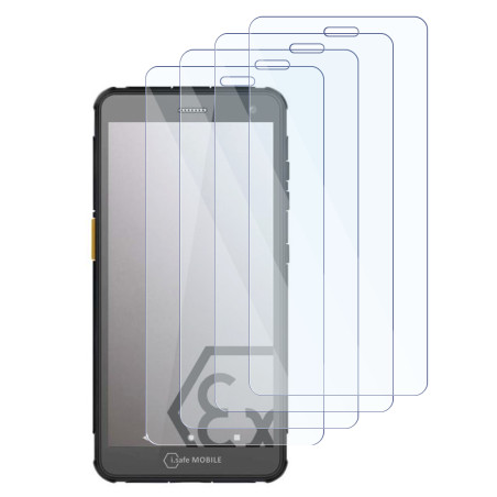 Verre Fléxible Dureté 9H pour i.Safe IS655.2 (Pack x4)