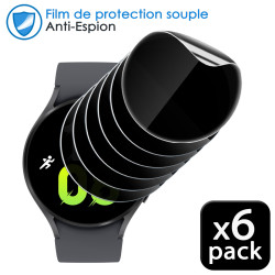 Film de Protection souple Anti-Espion pour Montre Connectée Samsung Galaxy Watch 5 (Pack x6)